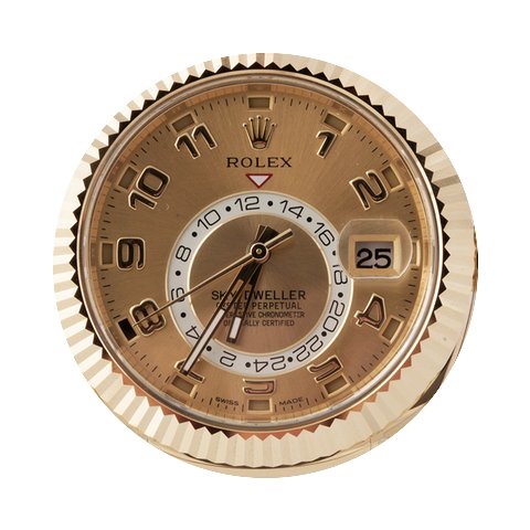 Rolex Sky-Dweller in Yellow Gold Watch w...