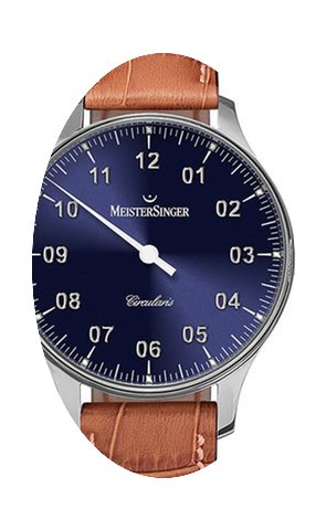 Meistersinger Circularis Sunburst Blue C...