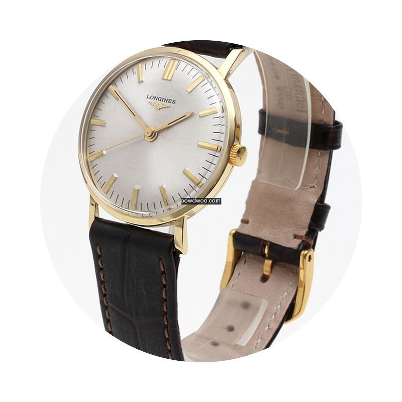 Longines 750/18kt Gelbgold Herrenuhr von...