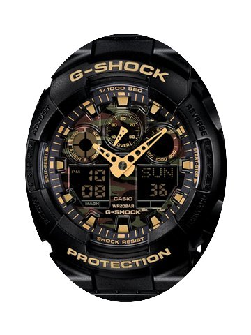 Casio G-Shock Camouflage Dual Time Chron...