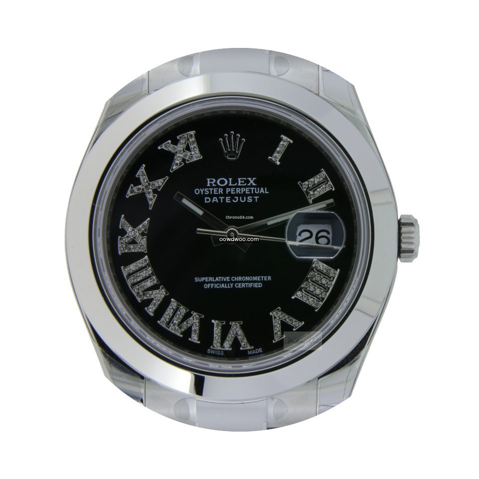 Rolex Datejust II Custommade Diamond...
