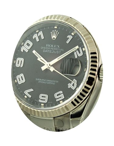 Rolex Datejust Stainless Steel Black Dia...