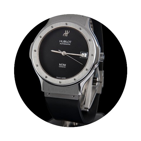 Hublot classic steel men size...