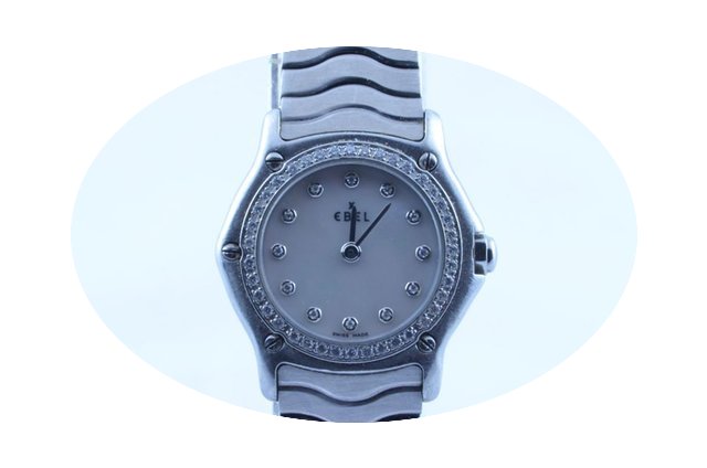 Ebel Classic Wave Damen Uhr Stahl/stahl ...