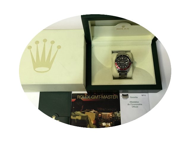 Rolex Gmt Master II 16710 Rectangular di...