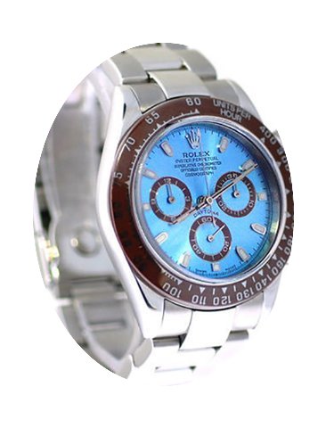 Rolex Daytona Watch With Ice Blue Dial 1...