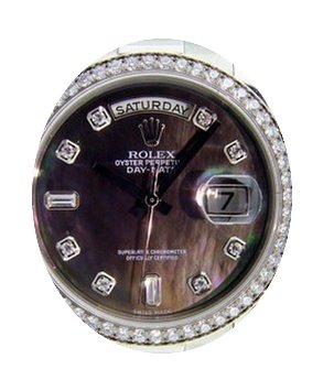 Rolex Day-Date 36 118346-DMOPDDP Dark Mo...
