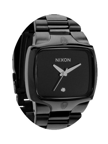 Nixon Player A140-001 All Black Herrenuh...