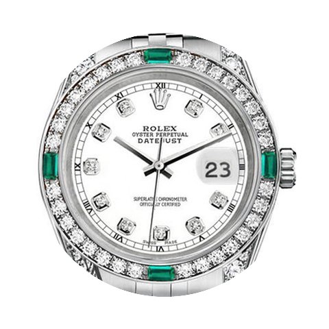 Rolex Datejust 36mm Stainless Steel Whit...