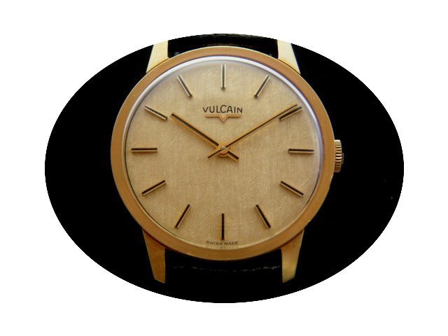 Vulcain Rare Vintage Ultra Flat 60's NOS...