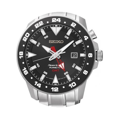 Seiko Sportura Kinetic GMT Herrenuhr SUN...
