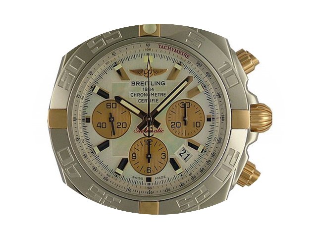 Breitling Chronomat Stahl/18kt Roségold...