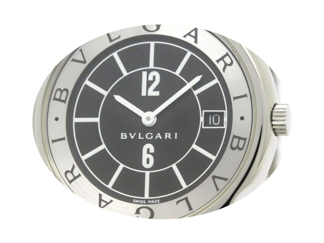 Bulgari Polished Solotempo Stainless Ste...
