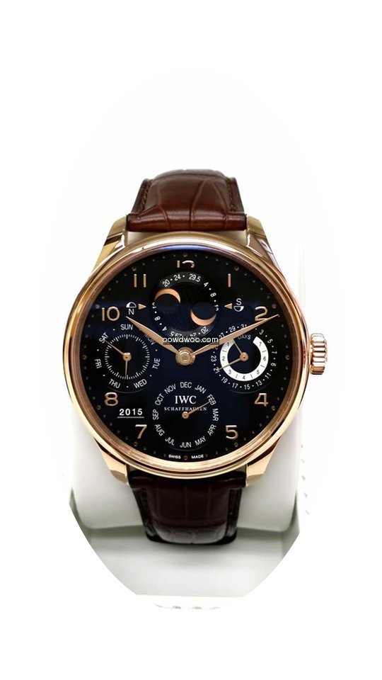IWC PORTUGUESE PERPETUAL CALENDAR 18K Re...