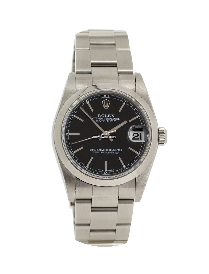 Rolex Datejust Mid Size Watch Stainless ...