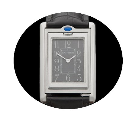Cartier Basculante Stainless Steel Ladie...