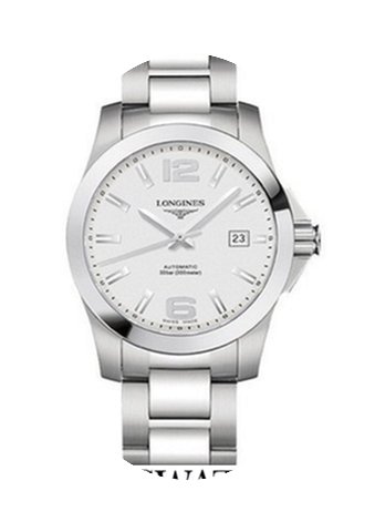 Longines Conquest Automatic 39mm Silver ...