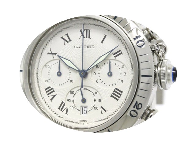 Cartier Pasha 38 Chronograph Steel Quart...