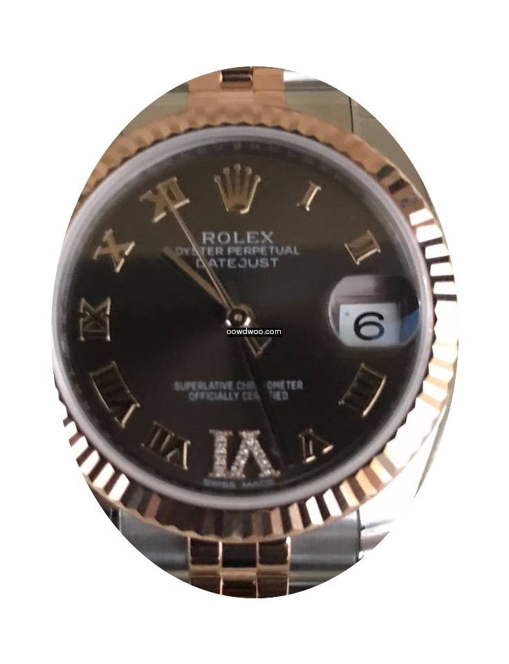 Rolex Datejust 2017, 31mm, Everose , Cho...