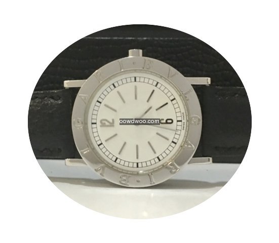 Bulgari Bb Steel 33mm Impecável Complet...