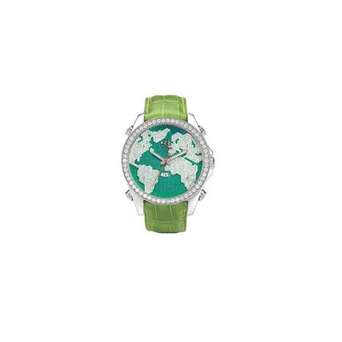 Jacob & Co. Green Stainless Steel Di...