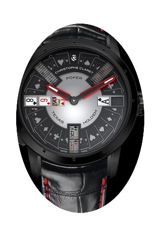 Christophe Claret POKER - Titanium - PVD...