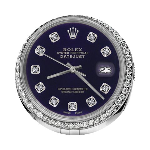 Rolex Ladies Rolex 31mm Datejust Purple ...