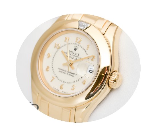 Rolex Lady Datejust Pearlmaster 18 kt. B...