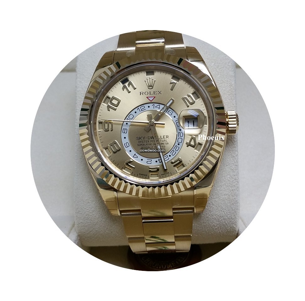 Rolex Sky-Dweller Yellow Gold 326938...