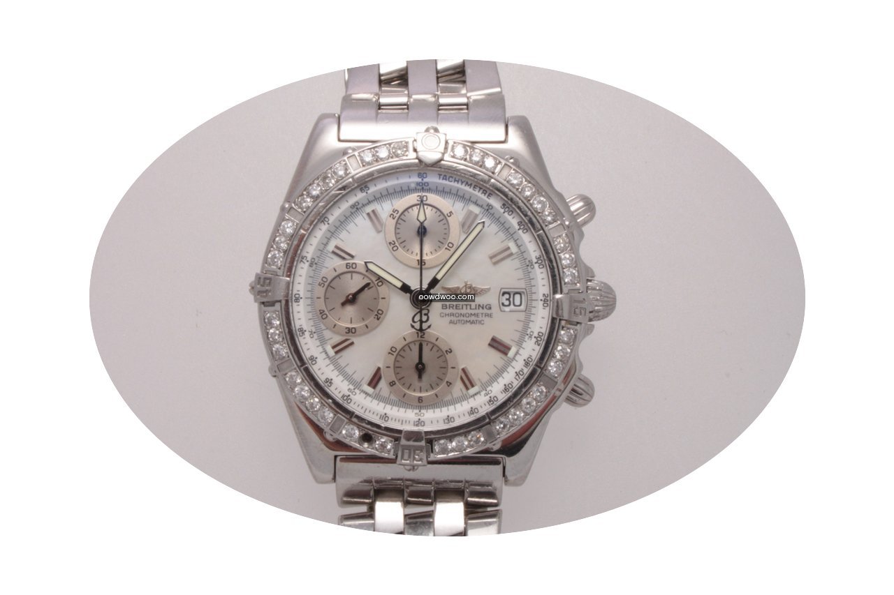 Breitling Stainless Steel Chronomat with...