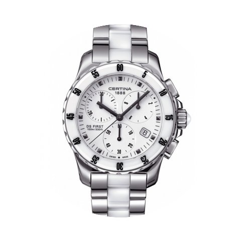 Certina DS First Lady Keramik Chrono Dam...