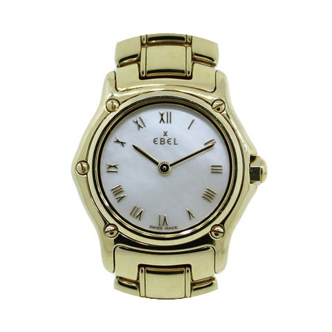 Ebel 1911 18k Gold Mother of Pearl Dial ...