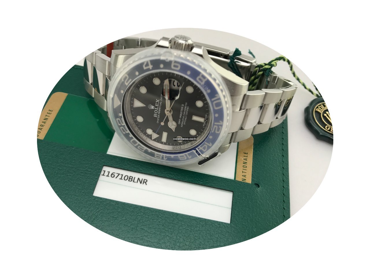 Rolex GMT Master II BATMAN 116710BLNR...