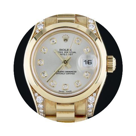 Rolex Lady DateJust 179298 18K Diamond...