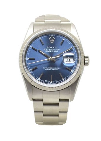 Rolex Datejust Stainless Steel Blue Dial...