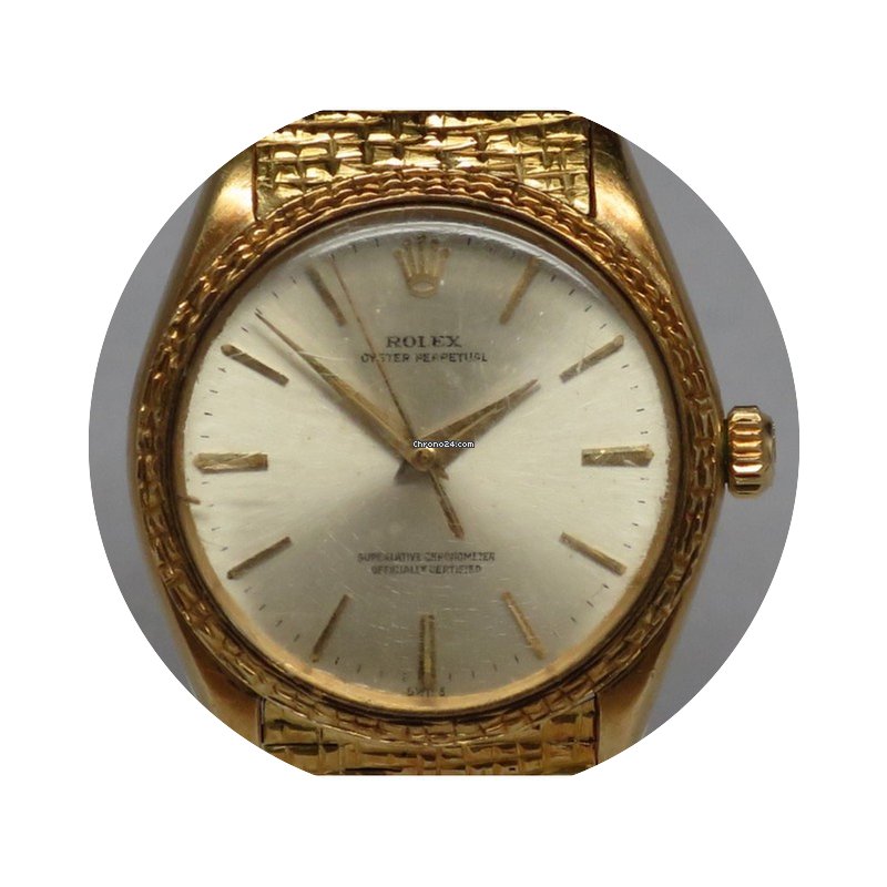 Rolex Vintage Oyster Perpetual 1028 Yell...