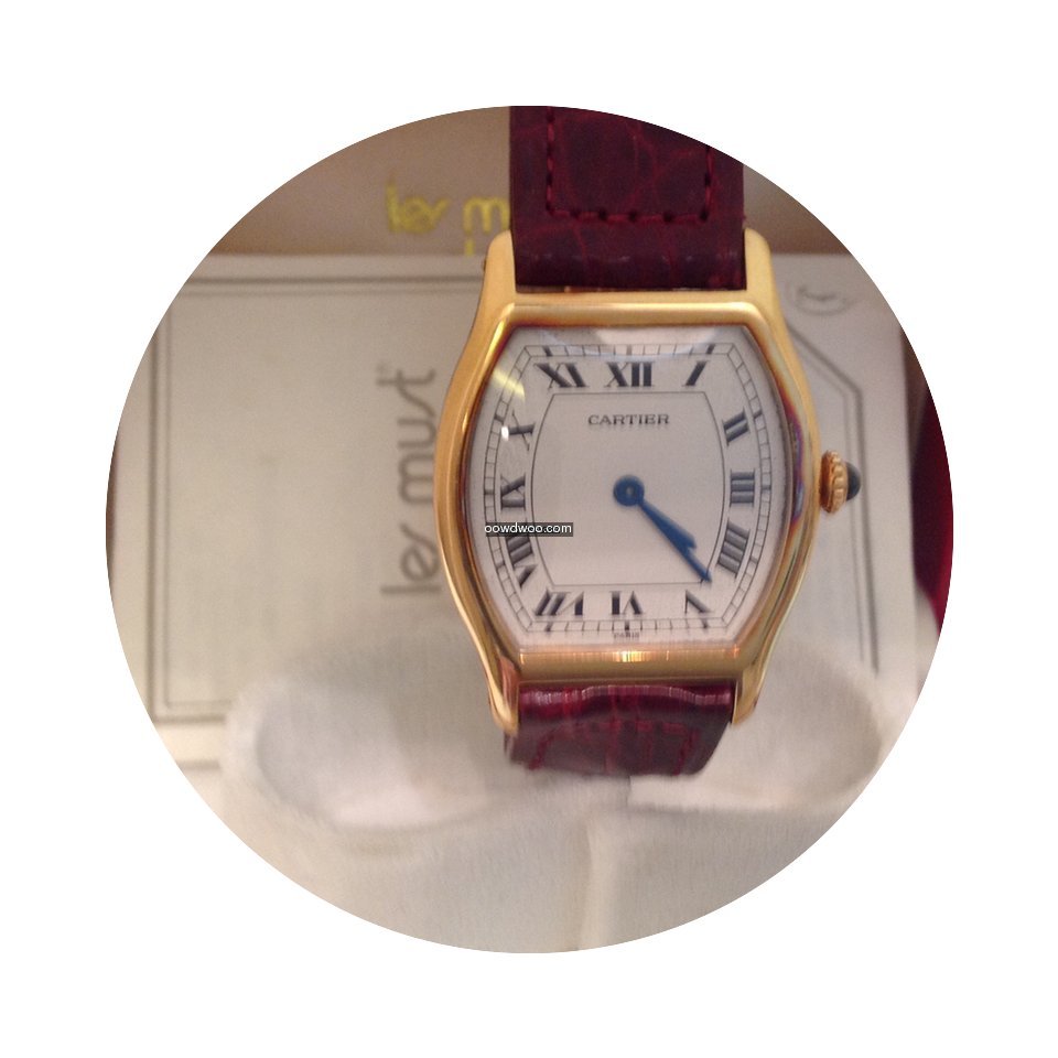 Cartier Tortue manual...