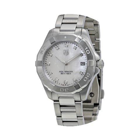 TAG Heuer Aquaracer White Mother of Pear...