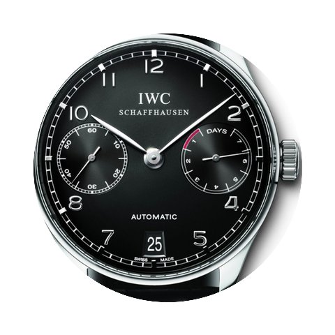 IWC [NEW] Portuguese Automatic Steel Bla...