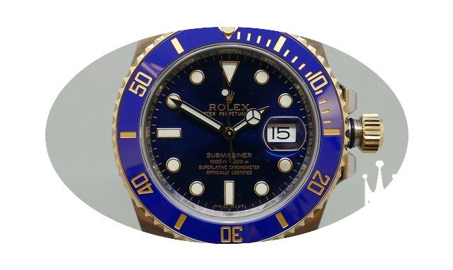 Rolex Submariner Steel & Gold Blue '...