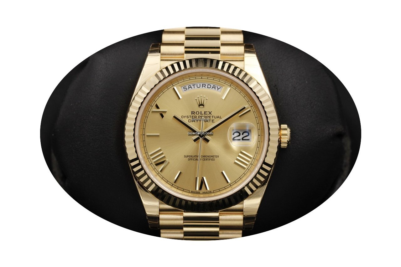 Rolex Day Date 40 228238 Yellow Gold...