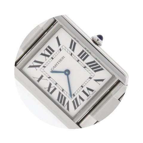 Cartier Tank Solo Midsize Stainless Stee...