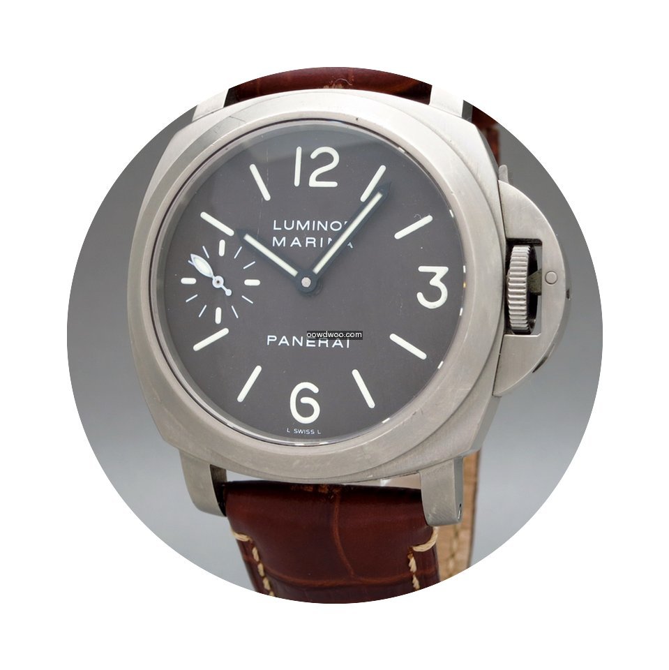 Panerai Luminor Marina Titanium Luminor ...