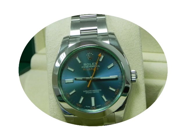 Rolex MILGAUSS Blue...