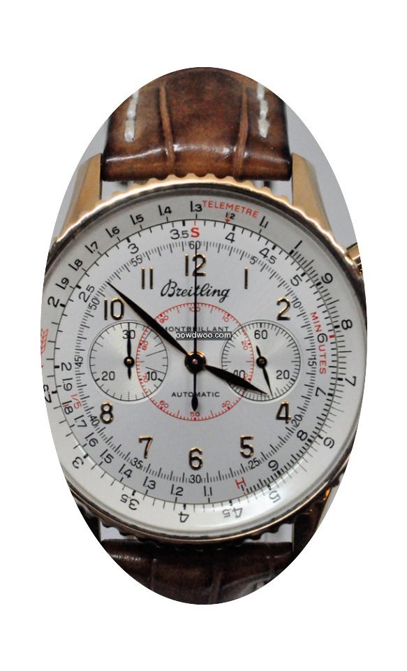 Breitling 18ct yellow gold Montbrillant ...
