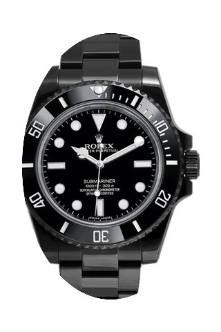 Rolex Submariner 114060 DLC-PVD...