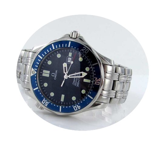 Omega Seamaster Diver Herrenuhr Stahl 41...