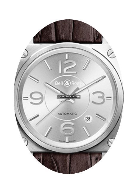 Bell & Ross BR S Officer Silver...