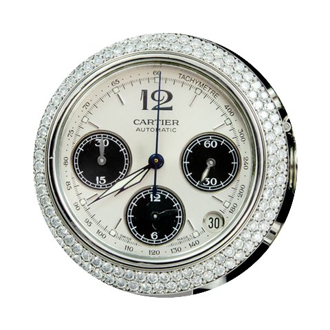 Cartier Pasha Chronograph Diamonds...