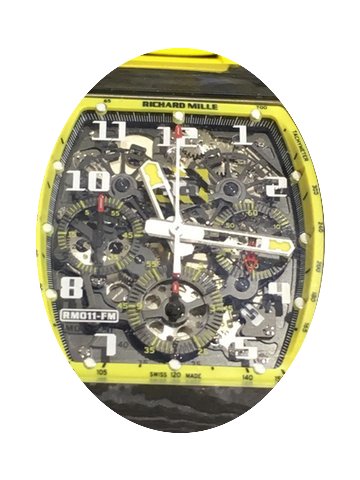 Richard Mille RM011 yellow storm...